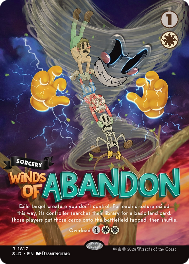 Winds of Abandon (Rainbow Foil) [Secret Lair Drop Series] | Devastation Store