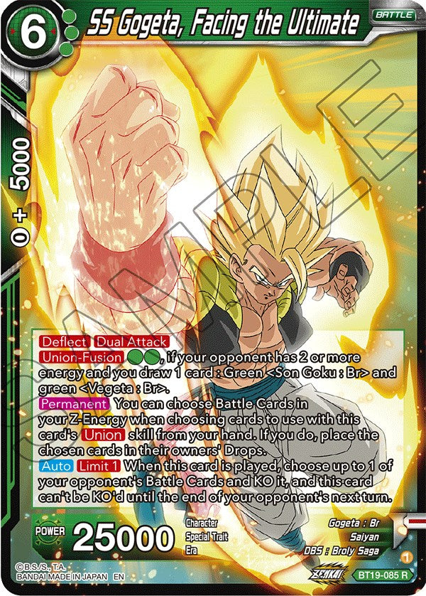 SS Gogeta, Facing the Ultimate (BT19-085) [Fighter's Ambition] | Devastation Store