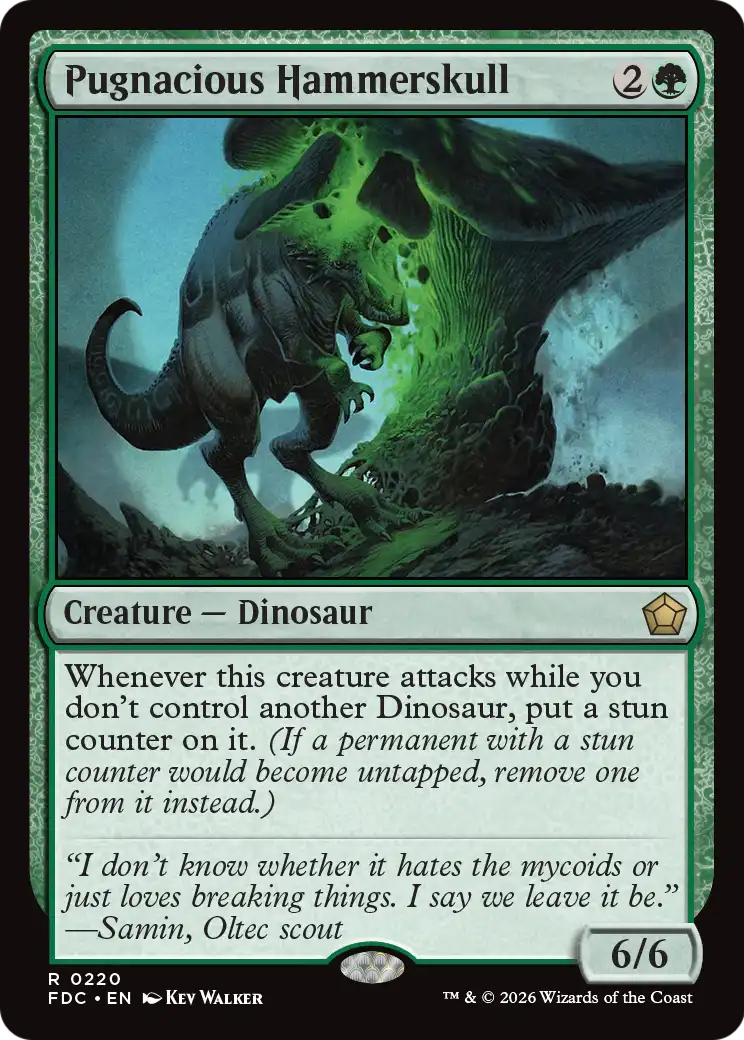 Pugnacious Hammerskull [Foundations Commander] | Devastation Store