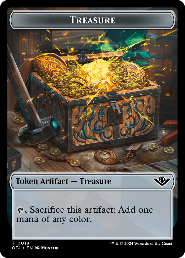 Treasure Token [Outlaws of Thunder Junction Tokens] | Devastation Store