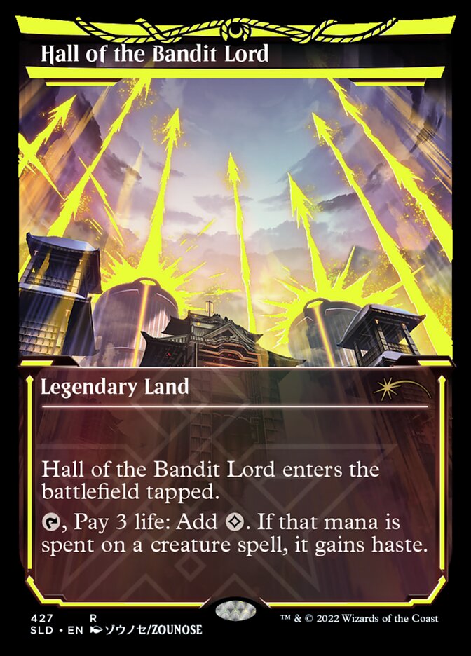 Hall of the Bandit Lord (Neon Ink Yellow) [Secret Lair Drop Series] | Devastation Store