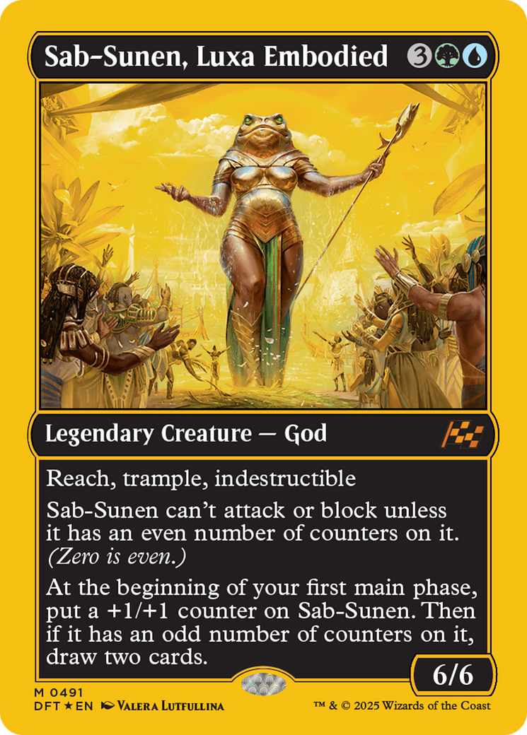 Sab-Sunen, Luxa Embodied (First-Place Foil) [Aetherdrift] | Devastation Store