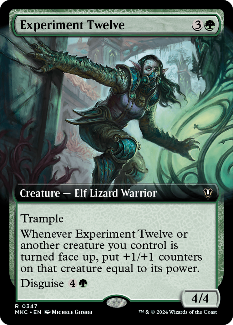 Experiment Twelve (Extended Art) [Murders at Karlov Manor Commander] | Devastation Store