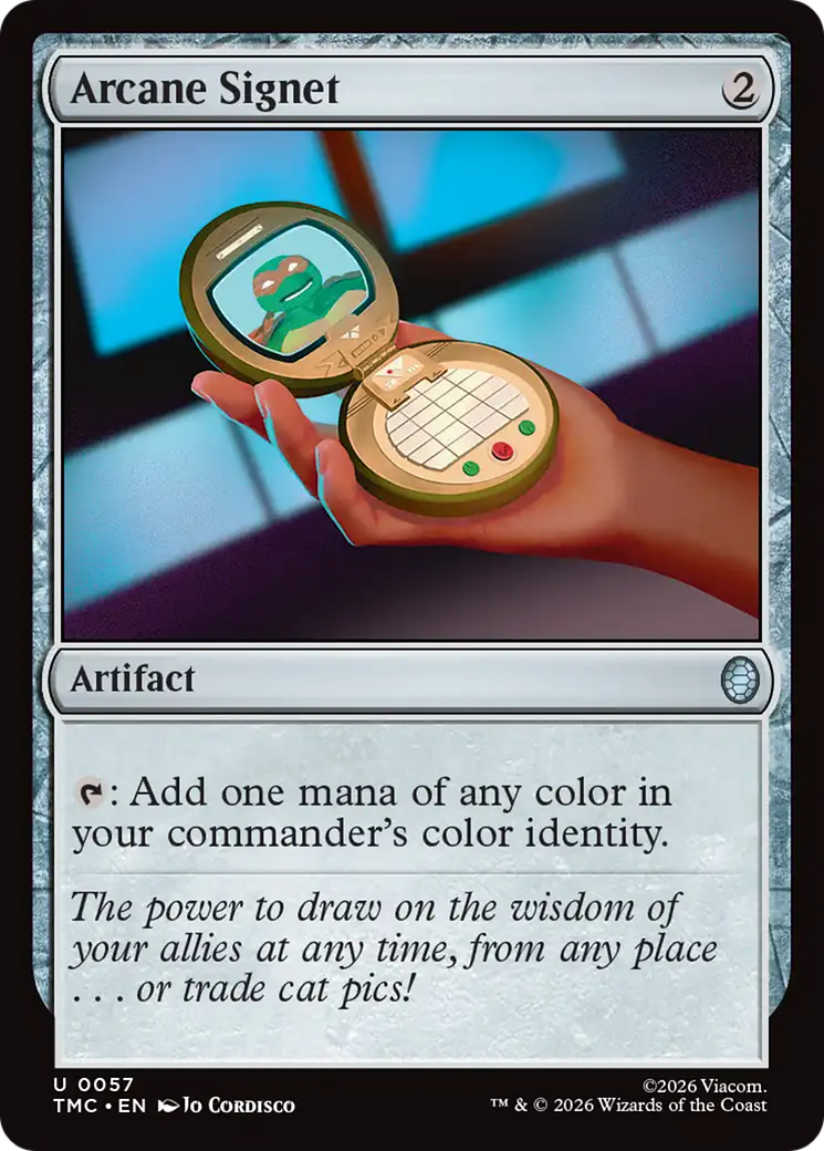 Arcane Signet [Teenage Mutant Ninja Turtles Commander] | Devastation Store