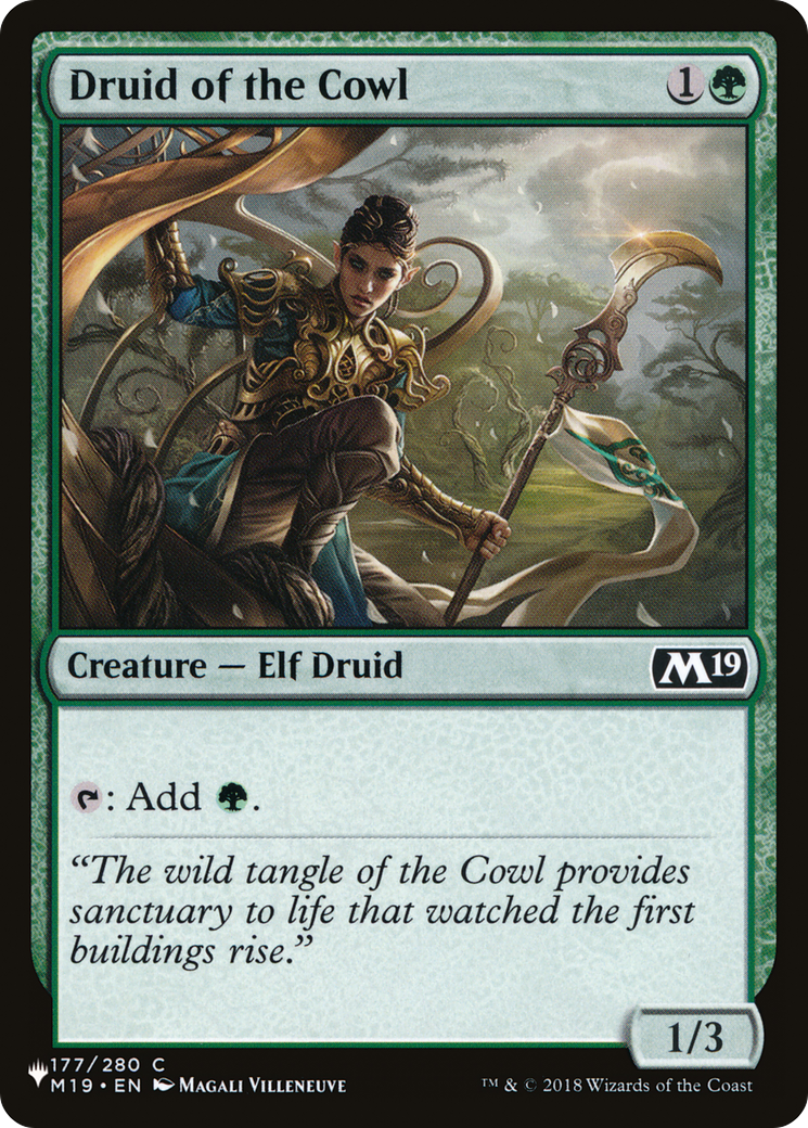 Druid of the Cowl [The List] | Devastation Store