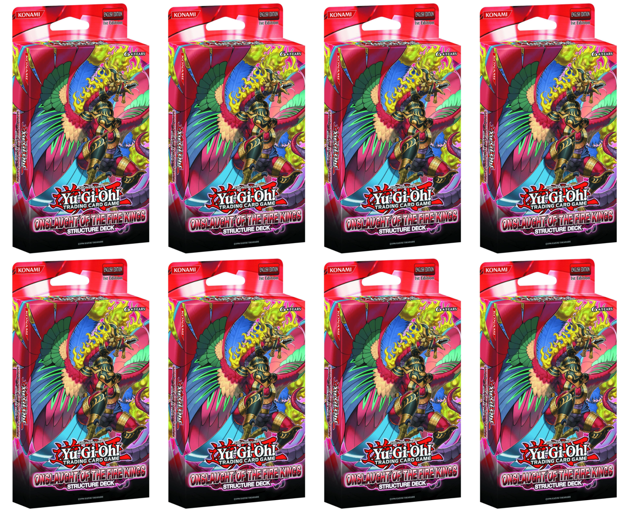 Onslaught of the Fire Kings - Structure Deck Display (1st Edition) | Devastation Store