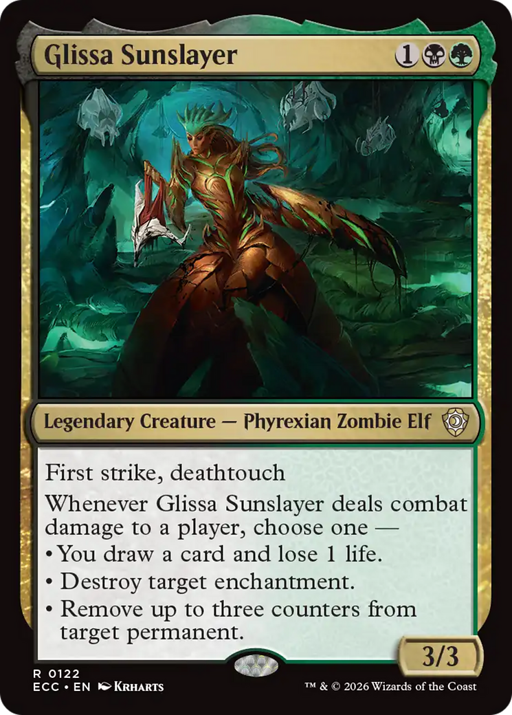Glissa Sunslayer [Lorwyn Eclipsed Commander] | Devastation Store