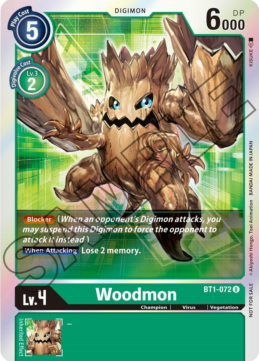 Woodmon [BT1-072] (Event Pack 1) [Release Special Booster Promos] | Devastation Store