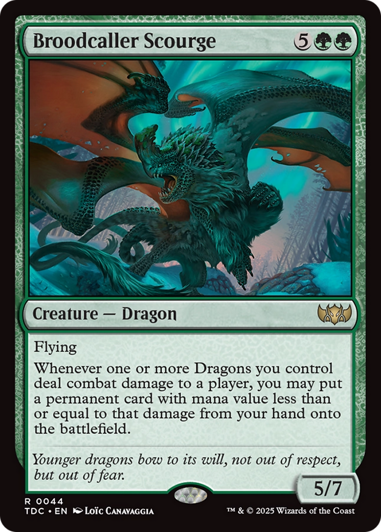 Broodcaller Scourge [Tarkir: Dragonstorm Commander] | Devastation Store