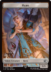 Hero (0009) // Treasure Double-Sided Token [FINAL FANTASY Tokens] | Devastation Store
