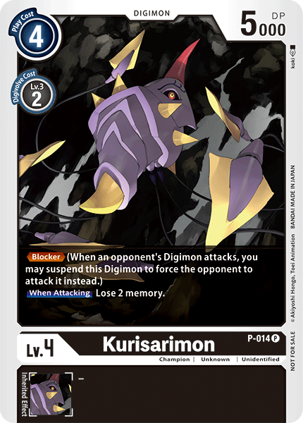 Kurisarimon [P-014] [Promotional Cards] | Devastation Store