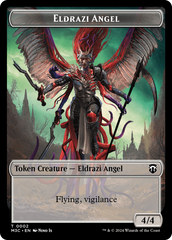 Eldrazi Angel // Copy Double-Sided Token [Modern Horizons 3 Commander Tokens] | Devastation Store