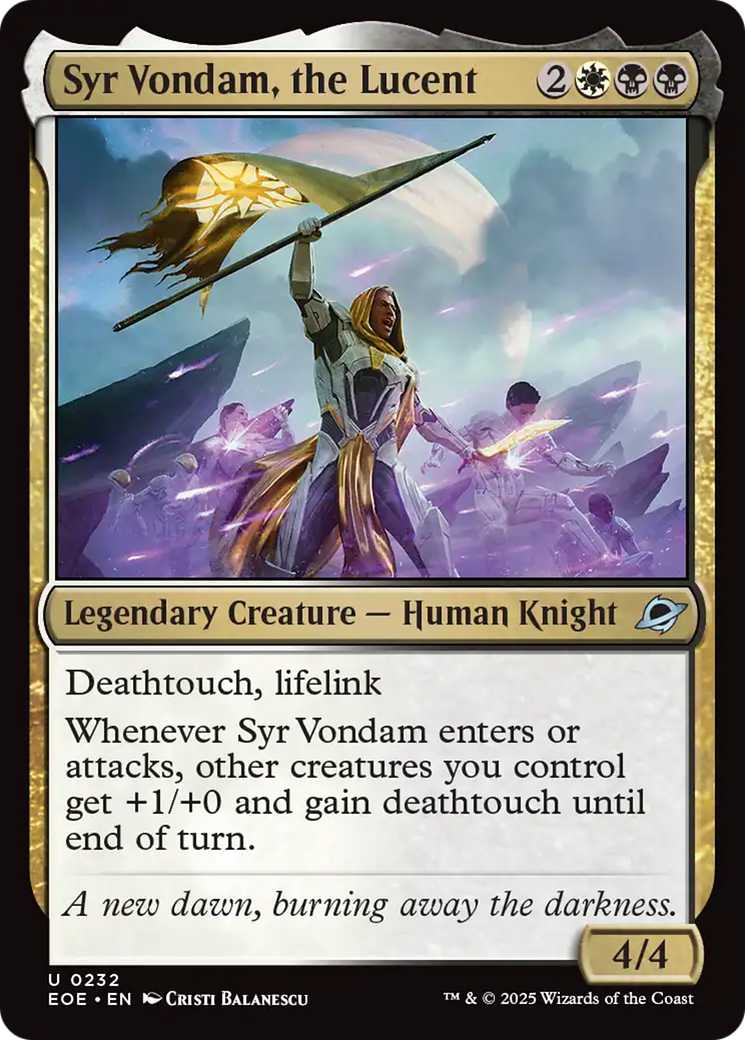 Syr Vondam, the Lucent [Edge of Eternities] | Devastation Store