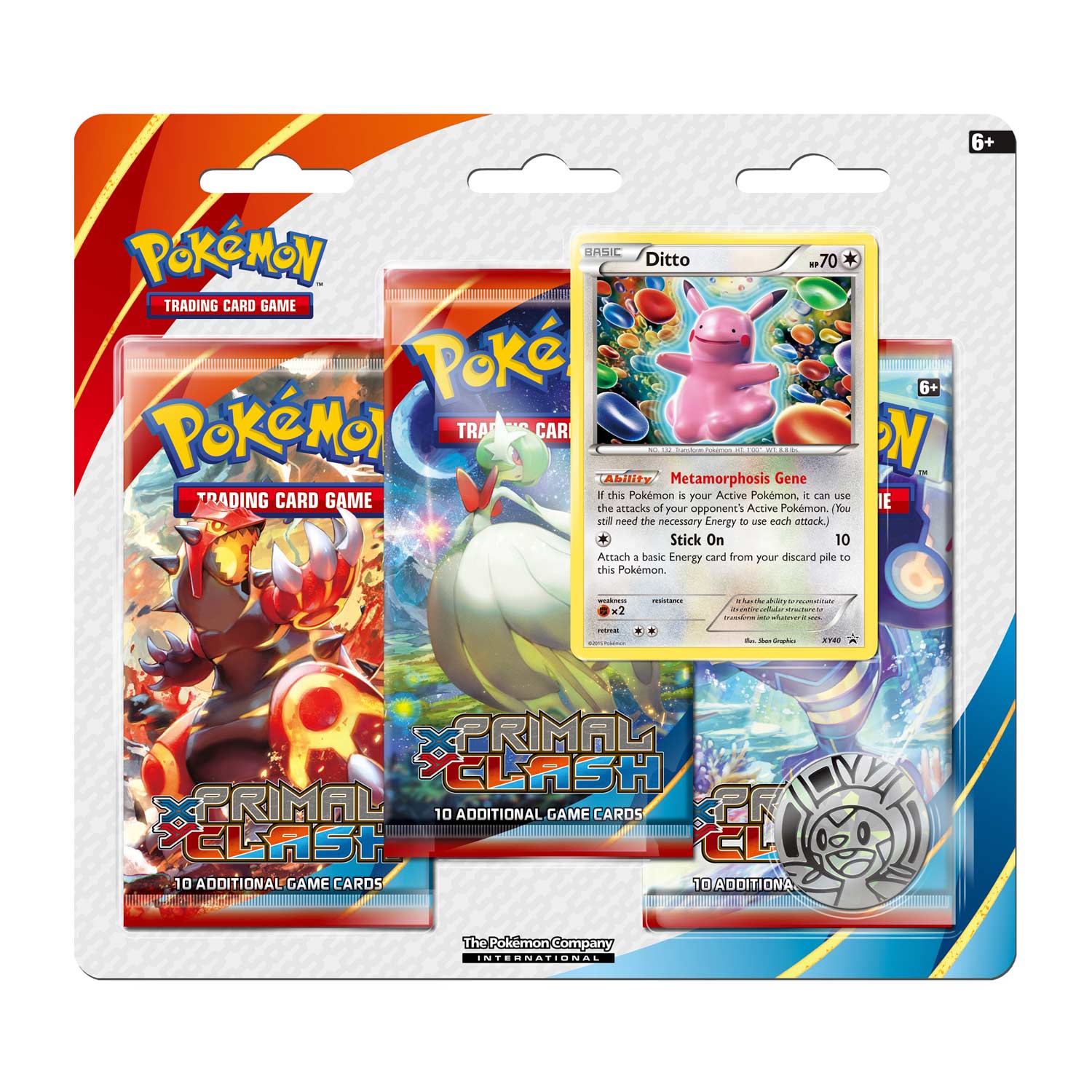 XY: Primal Clash - 3-Pack Blister (Ditto) | Devastation Store