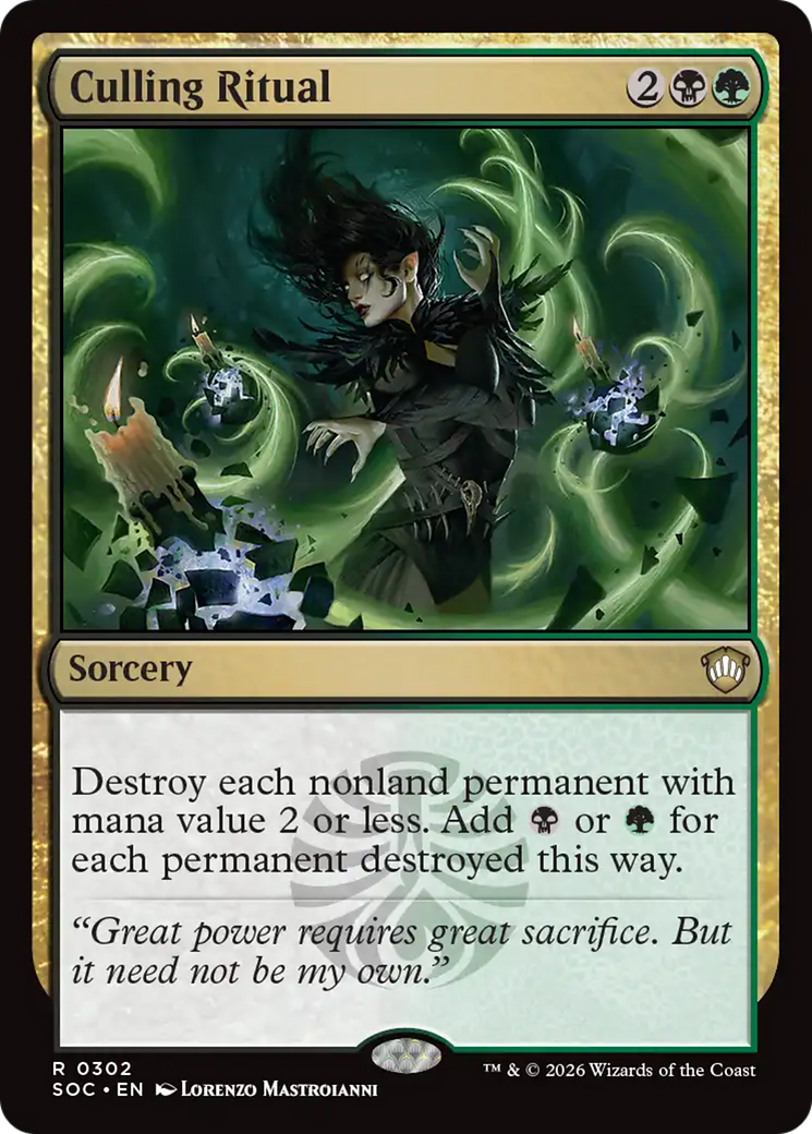 Culling Ritual [Secrets of Strixhaven Commander] | Devastation Store