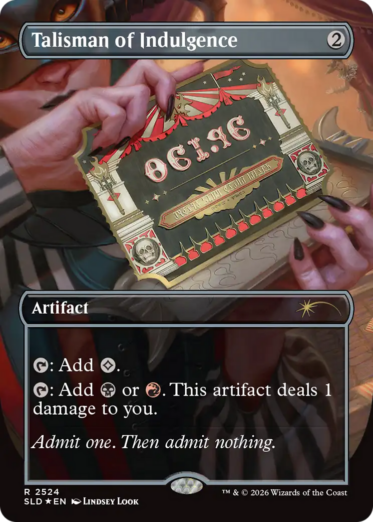 Talisman of Indulgence [Secret Lair Drop Series] | Devastation Store