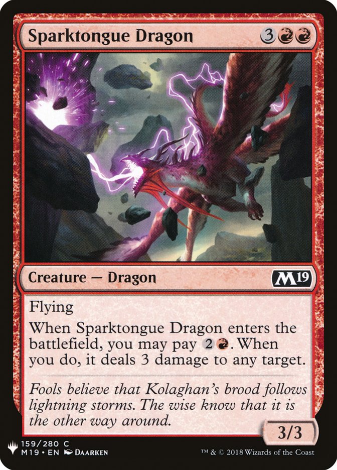 Sparktongue Dragon [Mystery Booster] | Devastation Store