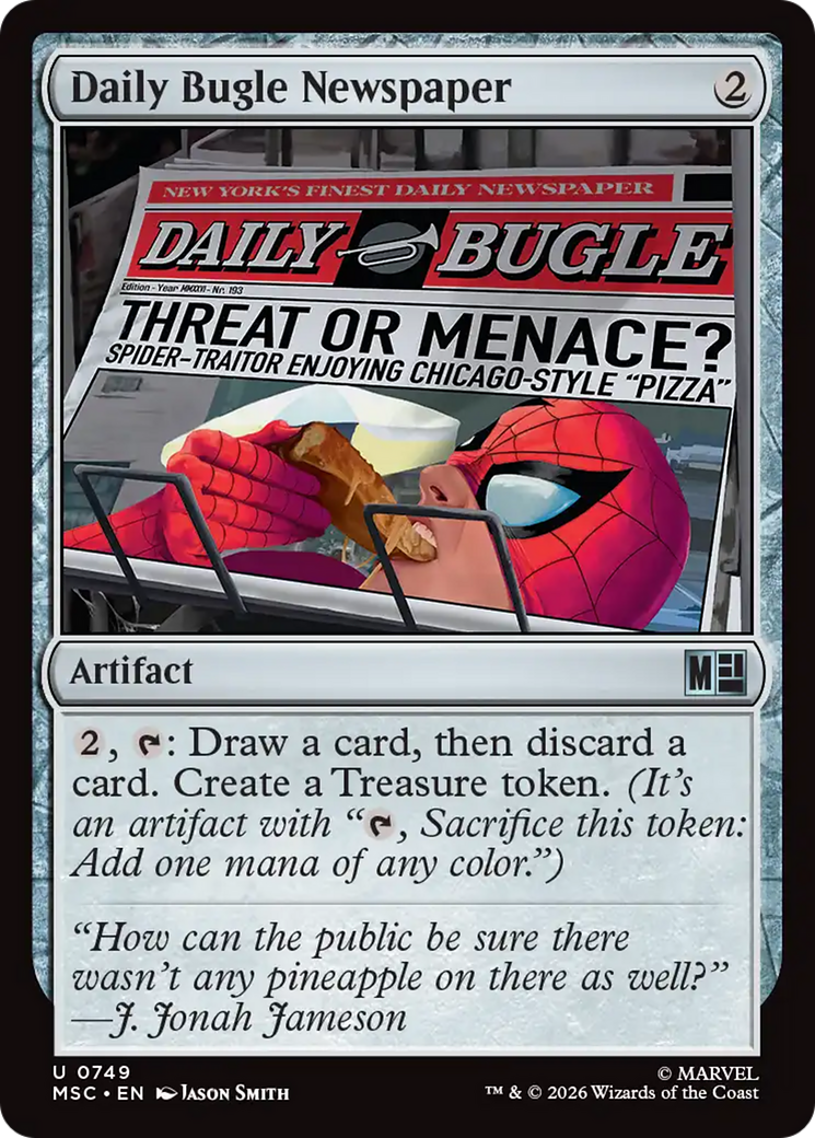 Daily Bugle Newspaper [Marvel Super Heroes Commander] | Devastation Store