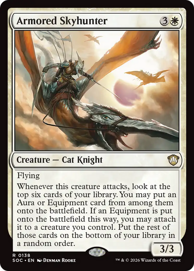 Armored Skyhunter [Secrets of Strixhaven Commander] | Devastation Store