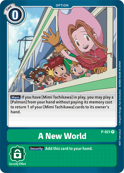 A New World [P-021] [Promotional Cards] | Devastation Store