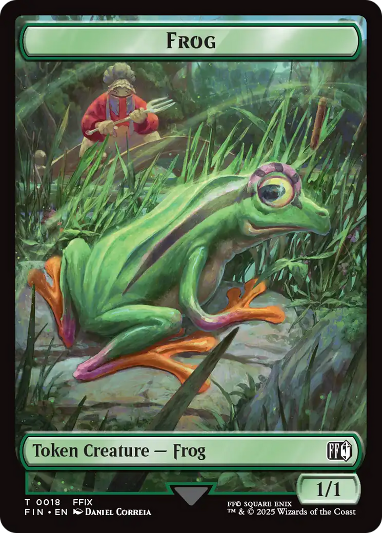 Hero (0009) // Frog Double-Sided Token [FINAL FANTASY Tokens] | Devastation Store