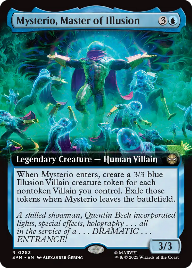 Mysterio, Master of Illusion (Extended Card) [Marvel's Spider-Man] | Devastation Store