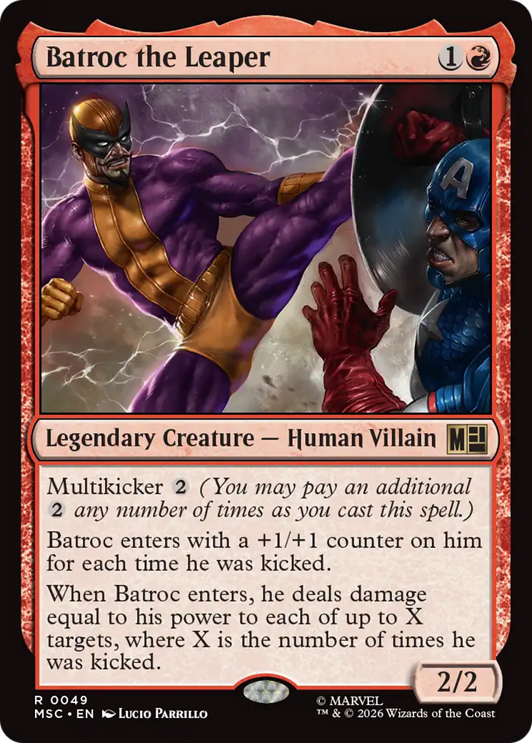 Batroc the Leaper [Marvel Super Heroes Commander] | Devastation Store