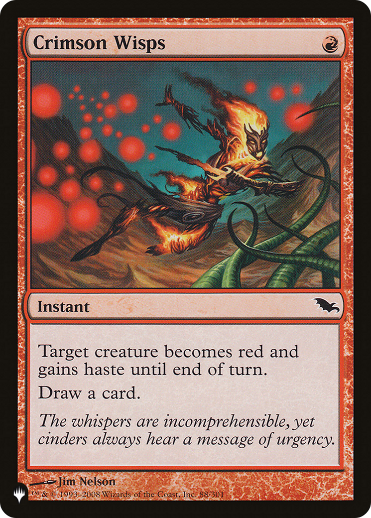 Crimson Wisps [The List Reprints] | Devastation Store