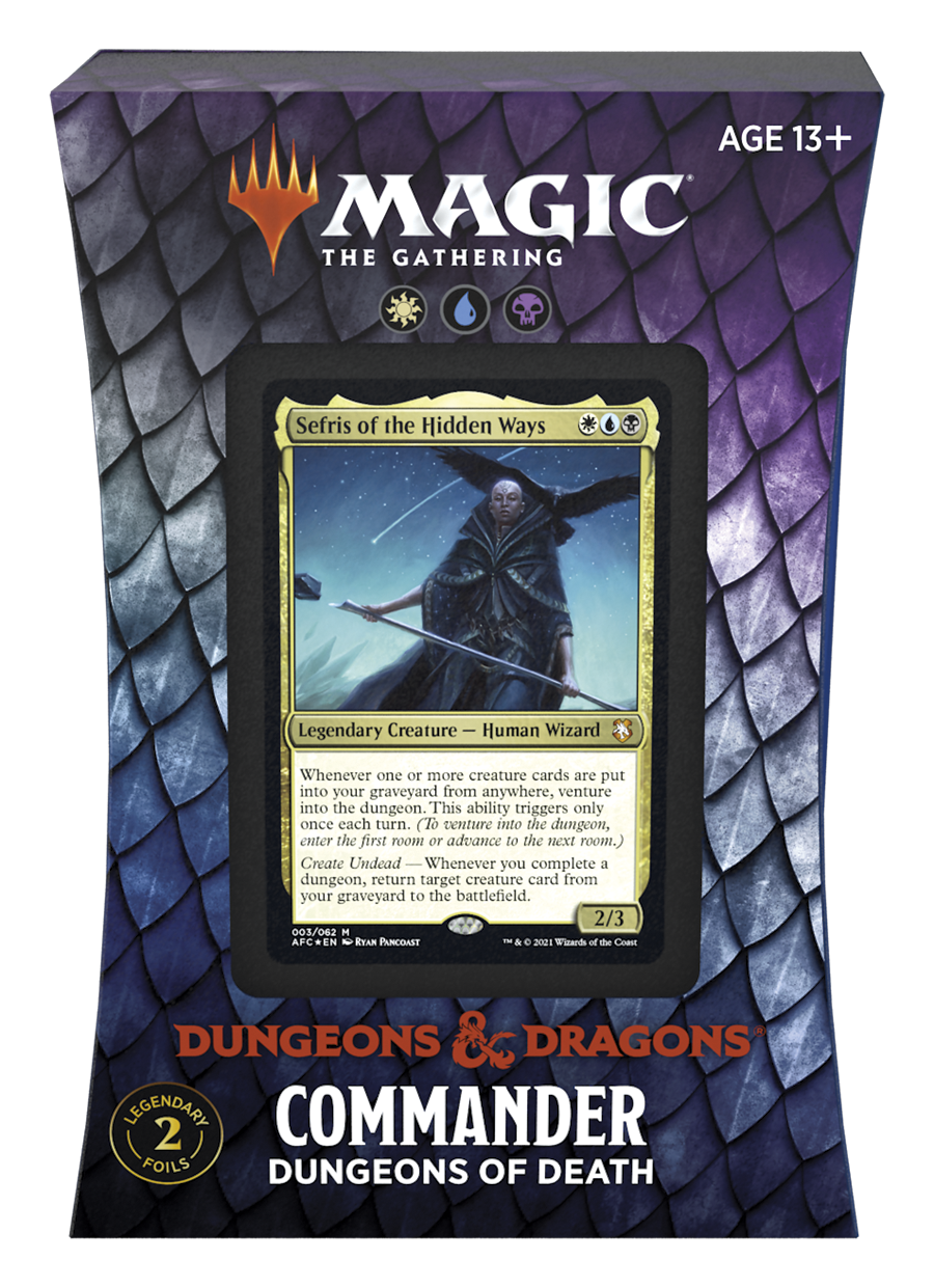 Dungeons & Dragons: Adventures in the Forgotten Realms - Commander Deck Display | Devastation Store