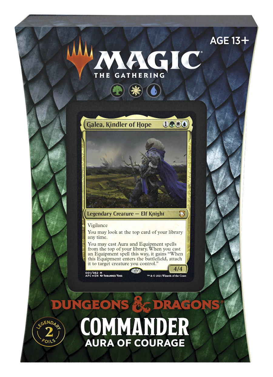 Dungeons & Dragons: Adventures in the Forgotten Realms - Commander Deck Display | Devastation Store