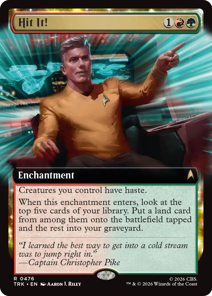 Hit It! (Extended Art) [Star Trek] | Devastation Store