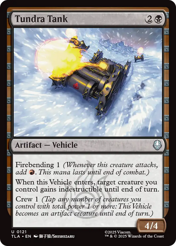 Tundra Tank [Avatar: The Last Airbender] | Devastation Store