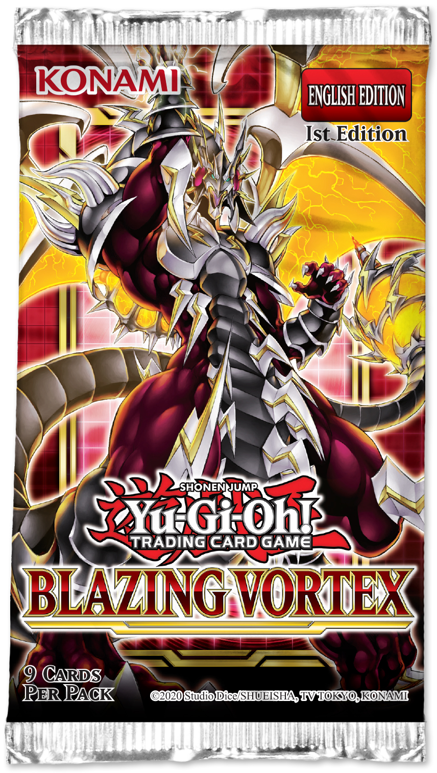 Blazing Vortex [UK Version] - Booster Pack (1st Edition) | Devastation Store