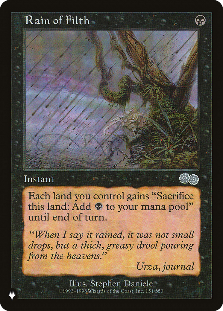 Rain of Filth [The List Reprints] | Devastation Store