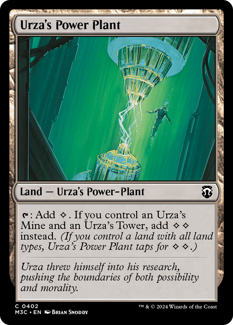 Urza's Power Plant (Ripple Foil) [Modern Horizons 3 Commander] | Devastation Store