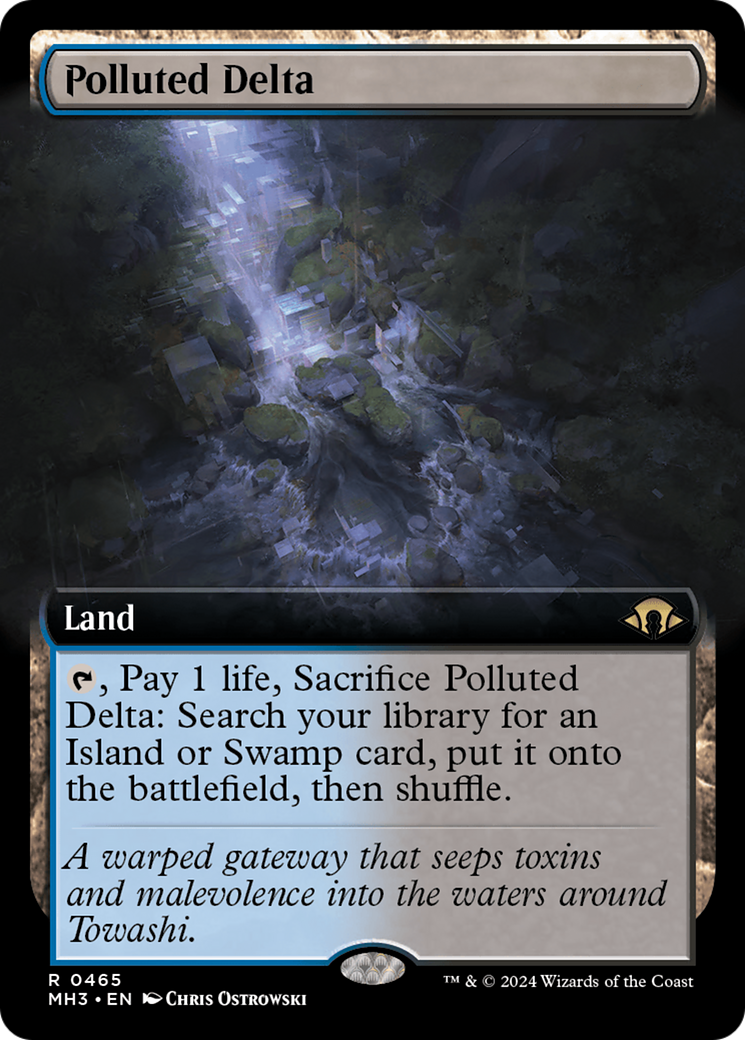 Polluted Delta (Extended Art) [Modern Horizons 3] | Devastation Store