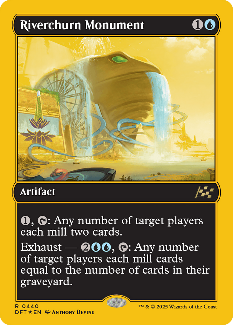 Riverchurn Monument (First-Place Foil) [Aetherdrift] | Devastation Store