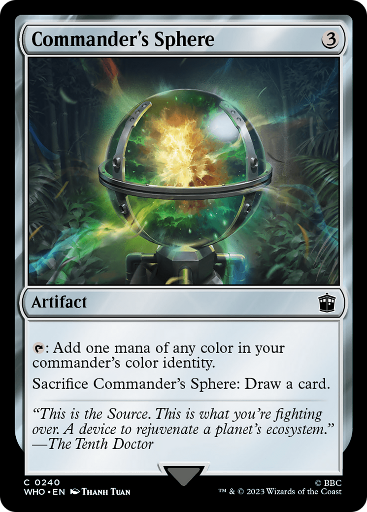 Commander's Sphere [Doctor Who] | Devastation Store