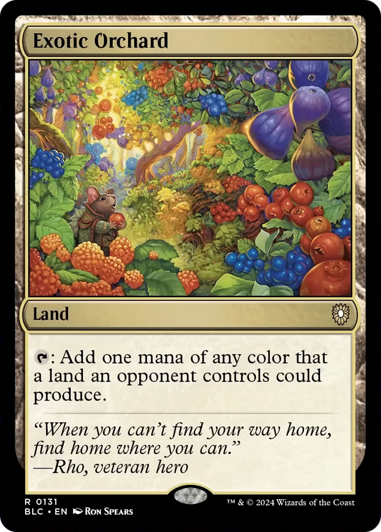 Exotic Orchard [Bloomburrow Commander] | Devastation Store