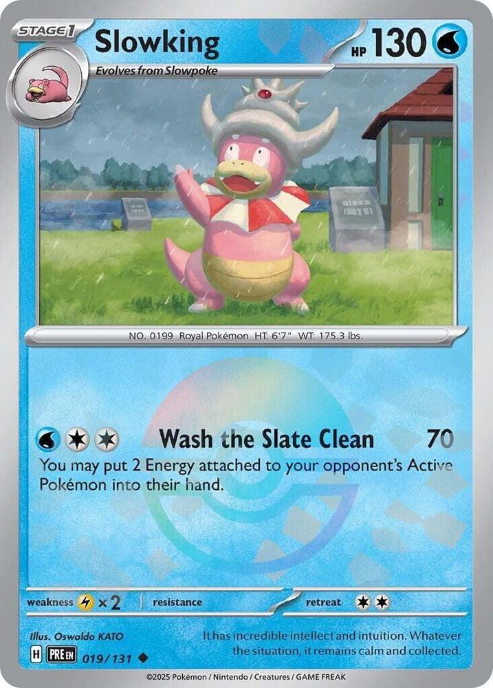 Slowking (019/131) (Poke Ball Pattern) [Scarlet & Violet: Prismatic Evolutions] | Devastation Store