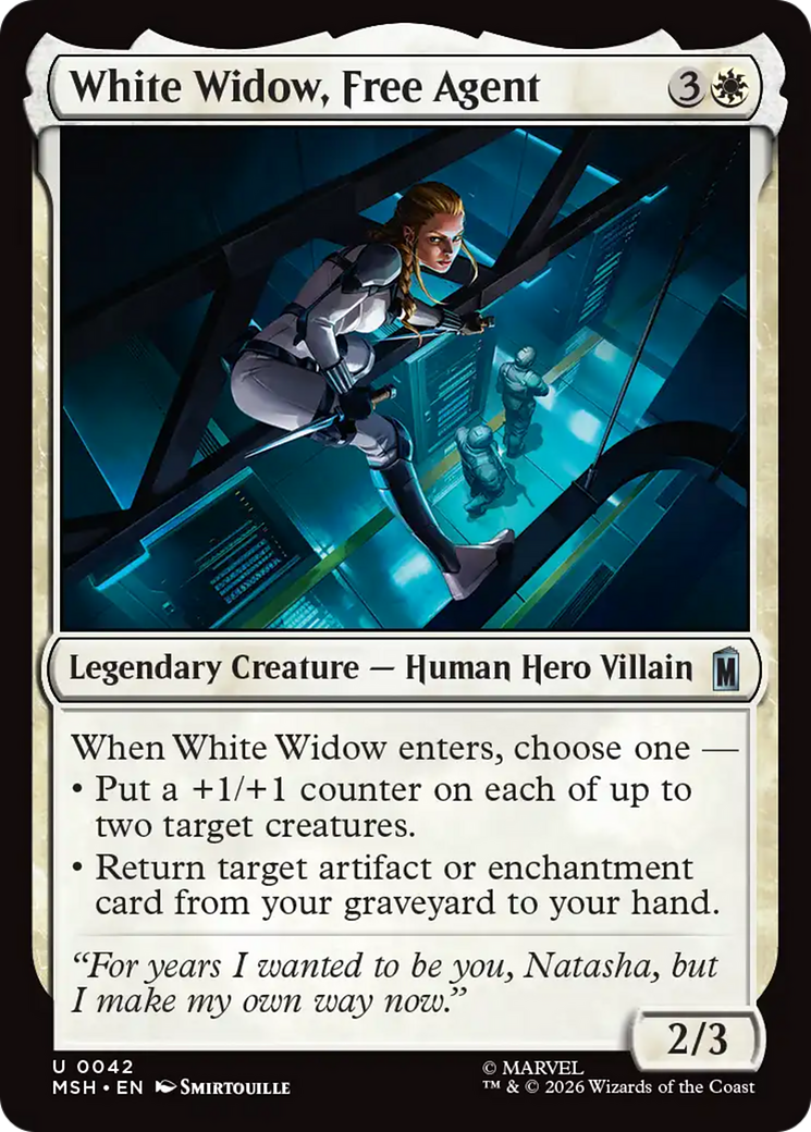 White Widow, Free Agent [Marvel Super Heroes] | Devastation Store