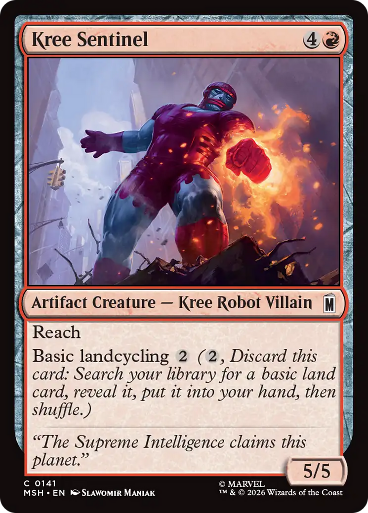 Kree Sentinel [Marvel Super Heroes] | Devastation Store