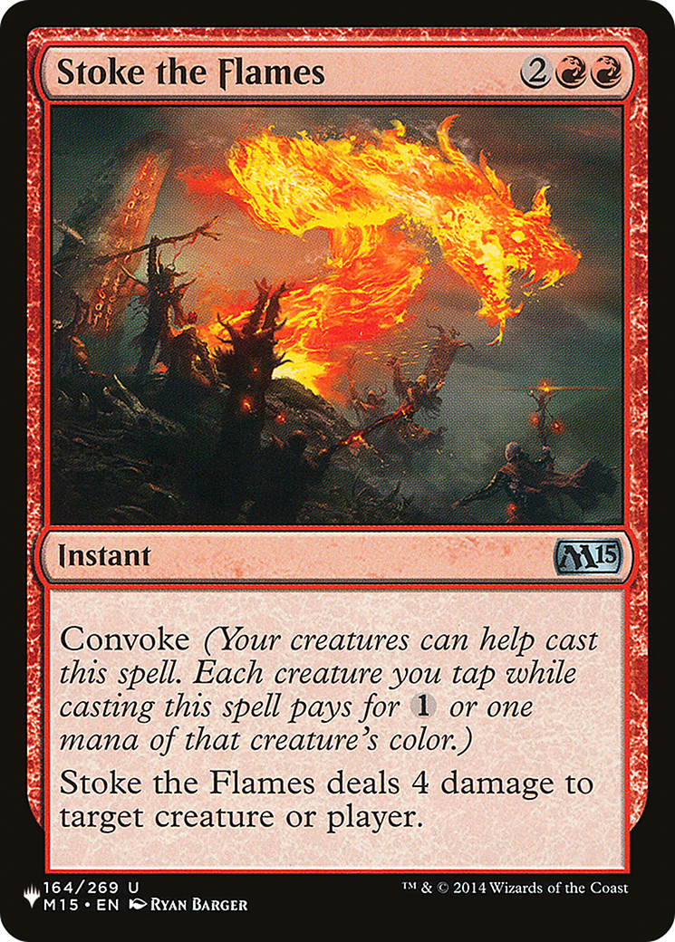 Stoke the Flames [The List Reprints] | Devastation Store