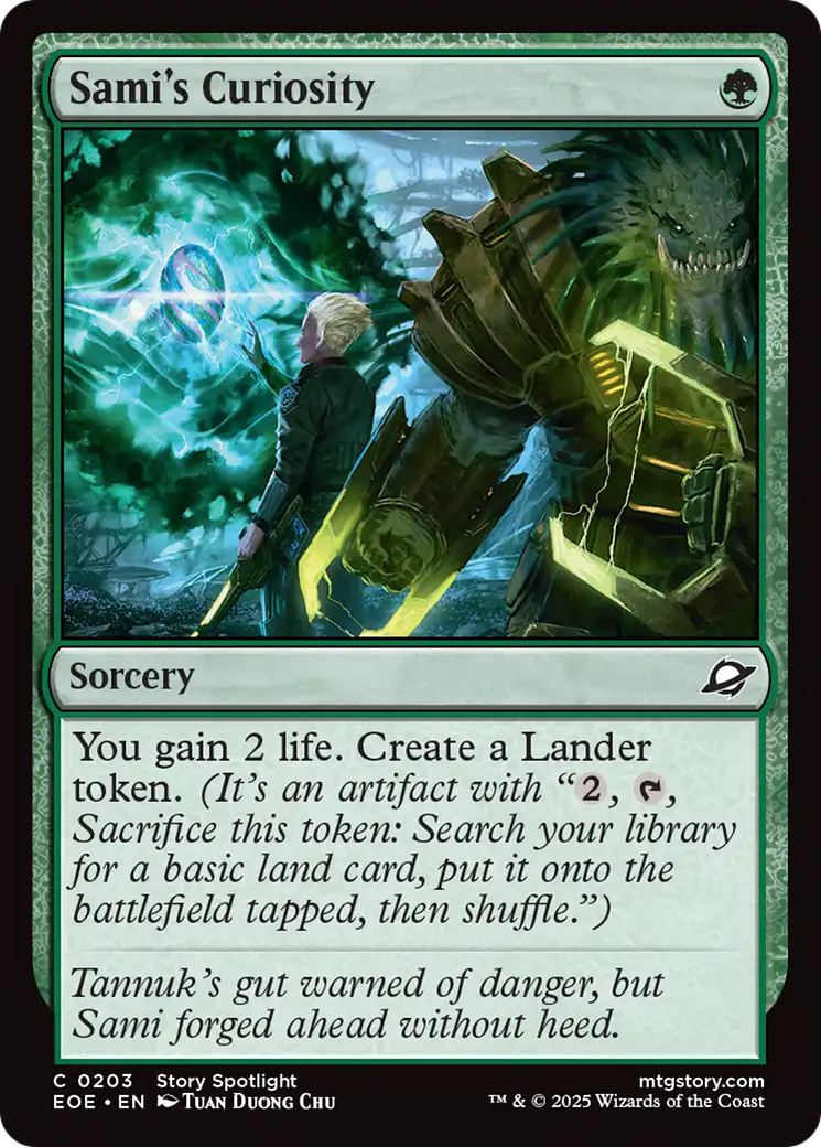 Sami's Curiosity [Edge of Eternities] | Devastation Store