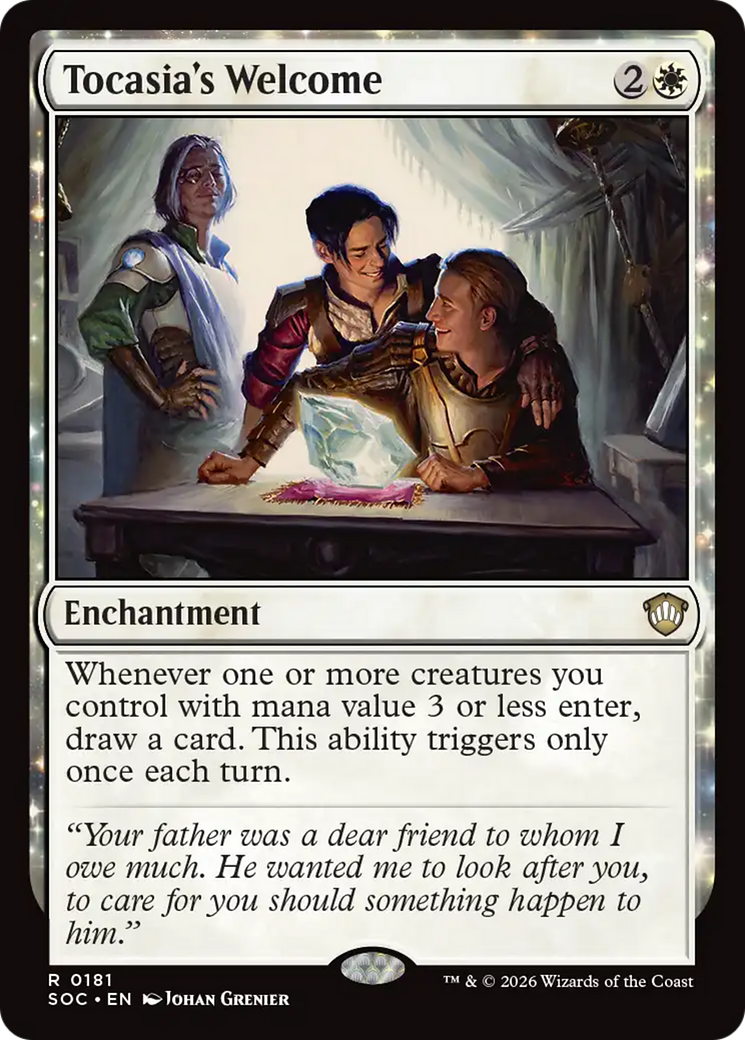 Tocasia's Welcome [Secrets of Strixhaven Commander] | Devastation Store