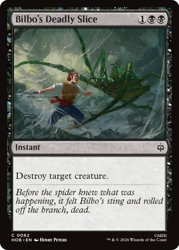 Bilbo's Deadly Slice [The Hobbit] | Devastation Store