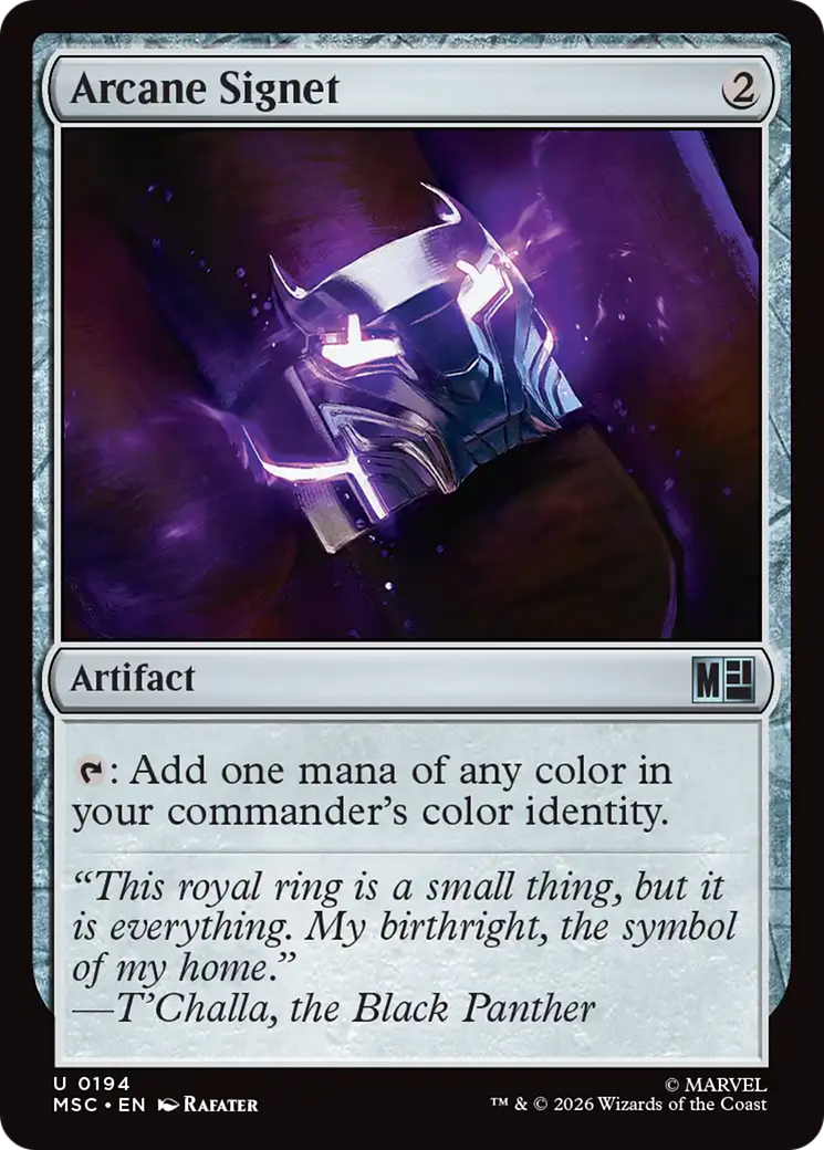 Arcane Signet (0194) [Marvel Super Heroes Commander] | Devastation Store