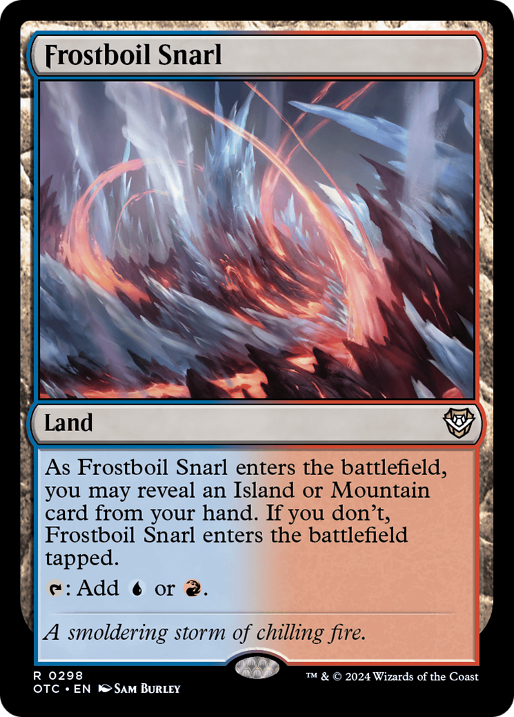 Frostboil Snarl [Outlaws of Thunder Junction Commander] | Devastation Store