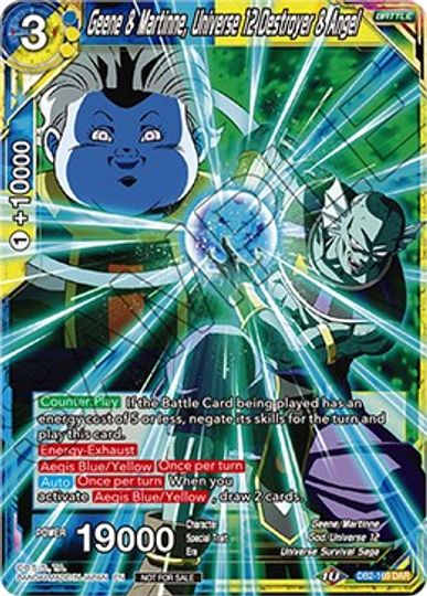 Geene & Martinne, Universe 12 Destroyer & Angel (DB2-169) [Tournament Promotion Cards] | Devastation Store