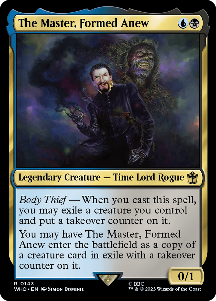 The Master, Formed Anew [Doctor Who] | Devastation Store